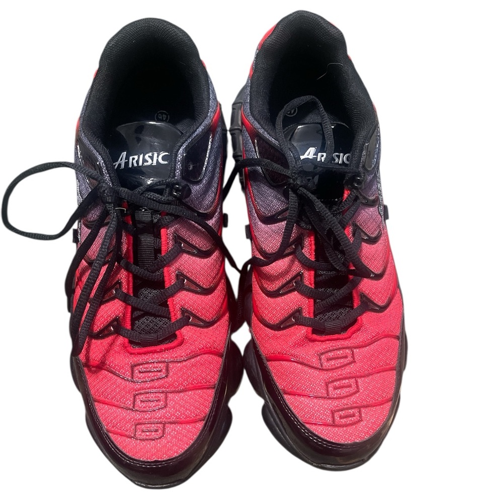 Safety shoes Arisic Vibrant Red and Black Sneakers safety shoes